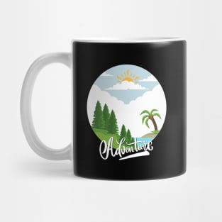 Ready for new adventure time love travel Explore the world holidays vacation Mug